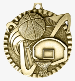 Trophies & Awards - Gold Medal For Basketball