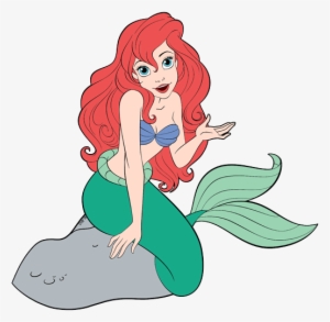 Ariel On A Rock - Ariel Sitting On The Rock