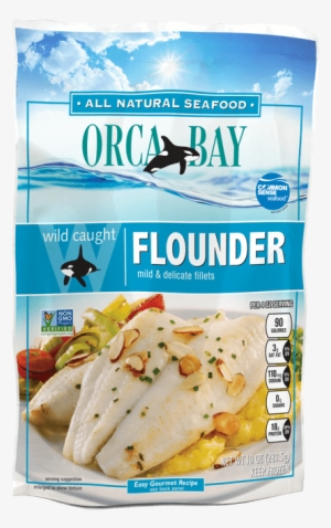 Ingredients - Orca Bay Seafoods Flounder, Wild Caught, Fillets -