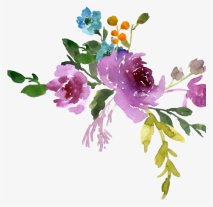 Relationship - Water Color Flowers Transparent