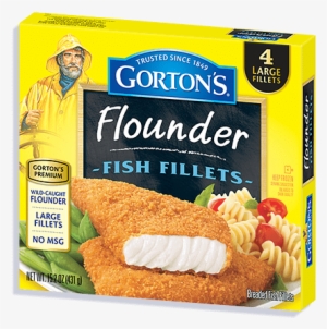 Premium Flounder Fillets - Gorton's Fish Fillets