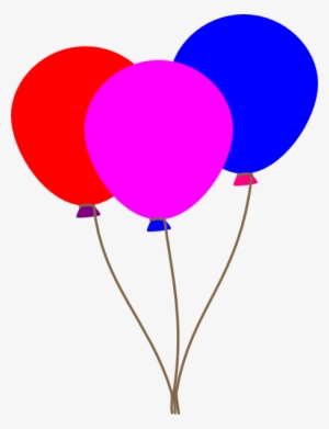 Colourful Balloons Svg Clip Arts 456 X 595 Px
