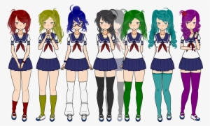 Female Students - Yandere Simulator Pictures Of Students
