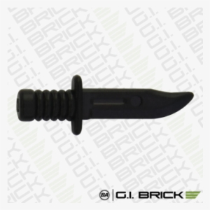 Brickarms Combat Knife Black - Brickarms Xdmr (black)