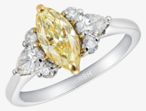 Papillon Yellow Diamond Ring