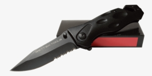 Tactical Knife Serrated - Utility Knife