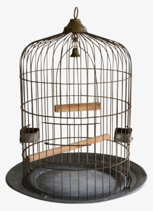 Large Antique Birdcage O - Vintage Bird Cage Png