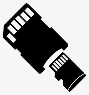 Micro Sd Card Storage Data Small Adapter Comments - Micro Sd Icon Png