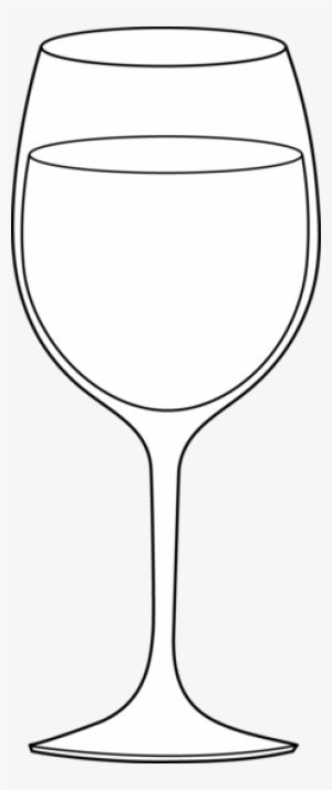 Wine Glass Line Art - Wine Glass Line Drawing