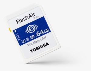 gone are the days of switching sd cards between devices - toshiba flashair w-04 wireless memory card - 64 gb
