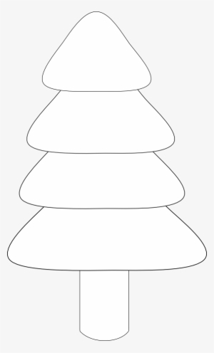 Freeuse Stock Black And White Christmas Tree Clipart - Christmas Day
