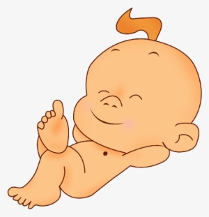 Funny Baby Cartoon Clip Art - Baby Cartoon Transparent Background