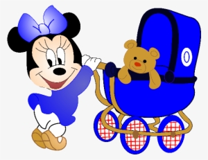 Baby Minnie Mouse Cartoon Clip Art Images - Minnie Mouse Blue Baby