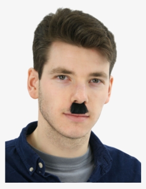 This Guy May Be Dreamy, But With That Mustache, He - Jokers Masquerade Black Ticket Collector / Hitler Moustache