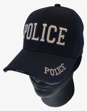 Police Baseball Cap Dark Navy - Baseball Cap