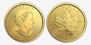 Monex Product Gold Canadian Leafs - Canadian Maple Leaf Coin