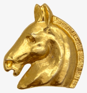 Hermès Horse Safety Pin , Gold - Horse