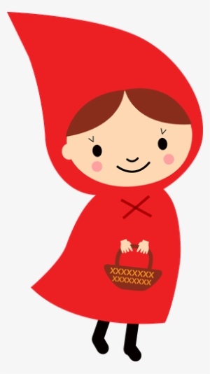 Chapeuzinho Vermelho Png Library - Little Red Riding Hood Transparent Background