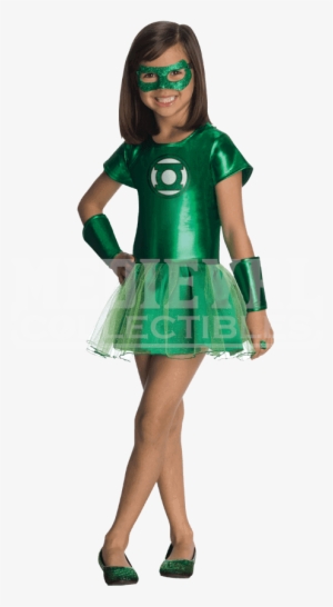 Girls Green Lantern Tutu Costume - Green Lantern Girl Costume