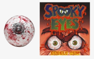 Spooky Eyes 1-inch Gumballs - Eyeball Gumball