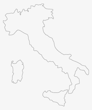 Italy, Map, Country, Geography, Sicilia, Sardegna, - Clip Art