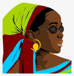 Medium Image - Clip Art Black Woman
