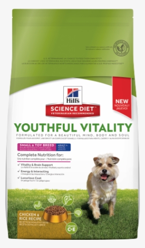 Sd Youthful Vitality Adult 7 Plus Small And Toy Breed - Hill's Science Diet Youthful Vitality