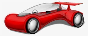Red, Future, Car, Cartoon, Cars, Vehicle, Automobile - Future Car Clipart