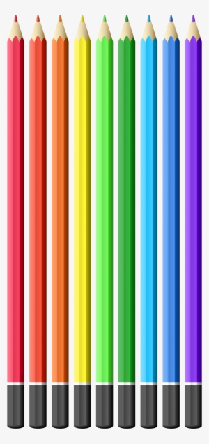 Colored Pencils Png Clip Art - Coloured Pencils Clipart Png