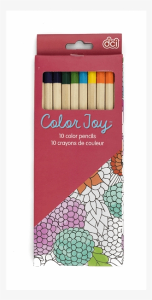 Color Joy Colored Pencils, Set Of 10, Great For Adult