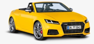 Yellow Audi Tts Roadster Car Png Image Pngpix Ffcc00 - Auto Decapotable A Vendre