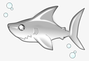 Chibi Shark By Mbpanther 449×332 Pixel Shark Week, - Shark Chibi
