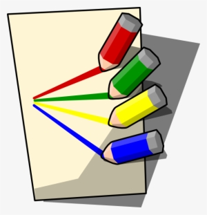 How To Set Use Colored Pencils Clipart