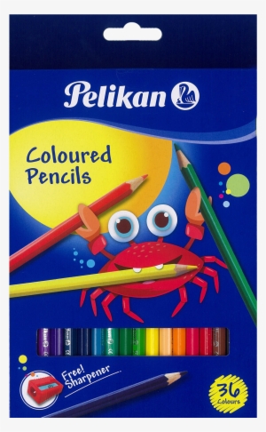 Coloured Pencils 36 Colours - Pelikan 36 Colour Pencil Set