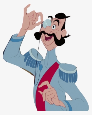 Grand Duke Cinderella - Cartoon Character With Monocle
