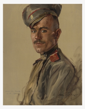 Max Rabes Portrait Of A Russian Soldier - Library
