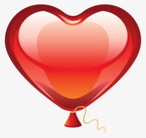 Balloon Png Picture - Red Heart Balloon Png