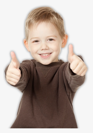 Boy With Thumbs Up