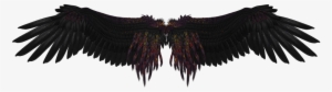 Black Angel Wings Png Background Image - Wings Png
