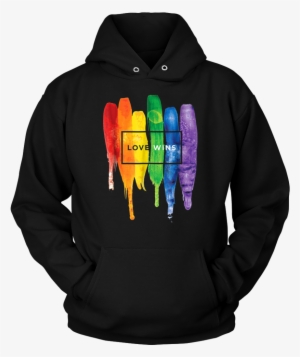 Watercolor Love Wins Rainbow T-shirt