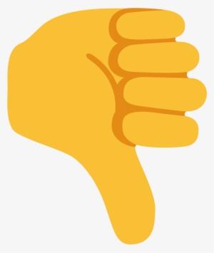 Open - Thumbs Down Emoji Png
