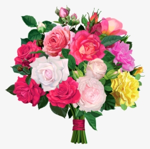 10 Flower Bouquet - Flower Bouquet Transparent Background