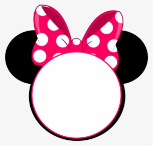 Free Head Invitation Template - Minnie Mouse Head Png