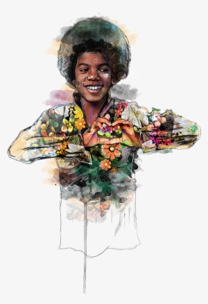 Icons-12 - Michael Jackson Paint Art