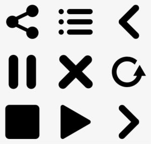 Video Player Icons - Music Player Icons Png