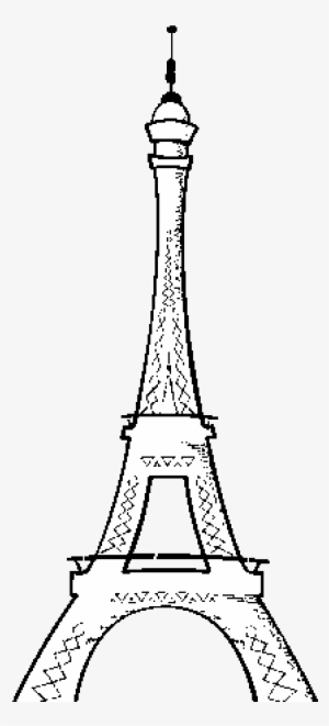 The Eiffel Tower Coloring Page