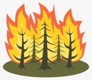 Wildfire Wildland Fire Engine Clip Art For Liturgical - Forest Fire Clipart