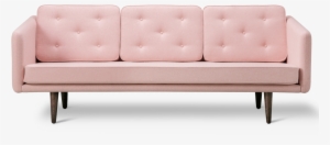 Pink Couch Png - Fredericia No. 1 Sofa - 3-seater
