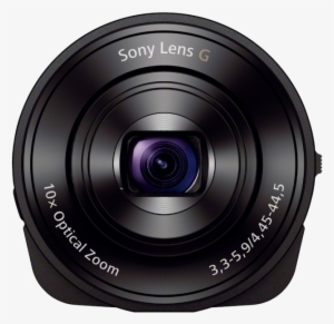 Video Camera Lens Transparent Png - Sony Cyber Shot Dsc-qx10 Lens For Sony
