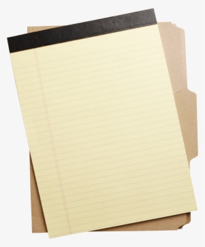 Miscellaneous - Folder With Paper Png
